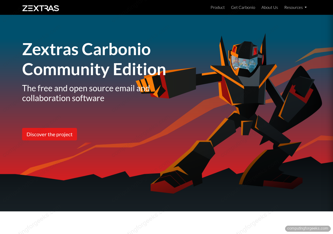 Zextras Carbonio Community Edition feature overview