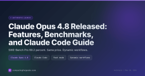 Claude Opus 4.8 release announcement banner