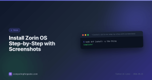 Install Zorin OS step-by-step with screenshots cover image
