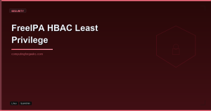 FreeIPA HBAC least privilege featured image