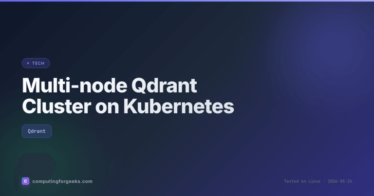 Featured image for Multi-node Qdrant Cluster on Kubernetes