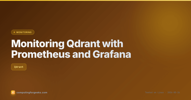 Monitoring Qdrant with Prometheus and Grafana