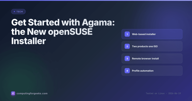Get Started with Agama: the New openSUSE Installer