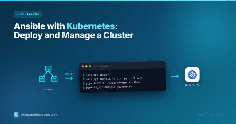 Ansible with Kubernetes: Deploy and Manage a Cluster