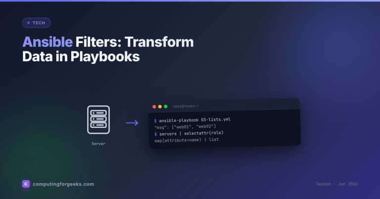 Ansible Filters: Transform Data in Playbooks With Real Examples