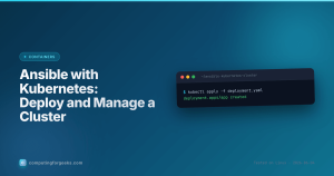 Ansible with Kubernetes: Deploy and Manage a Cluster