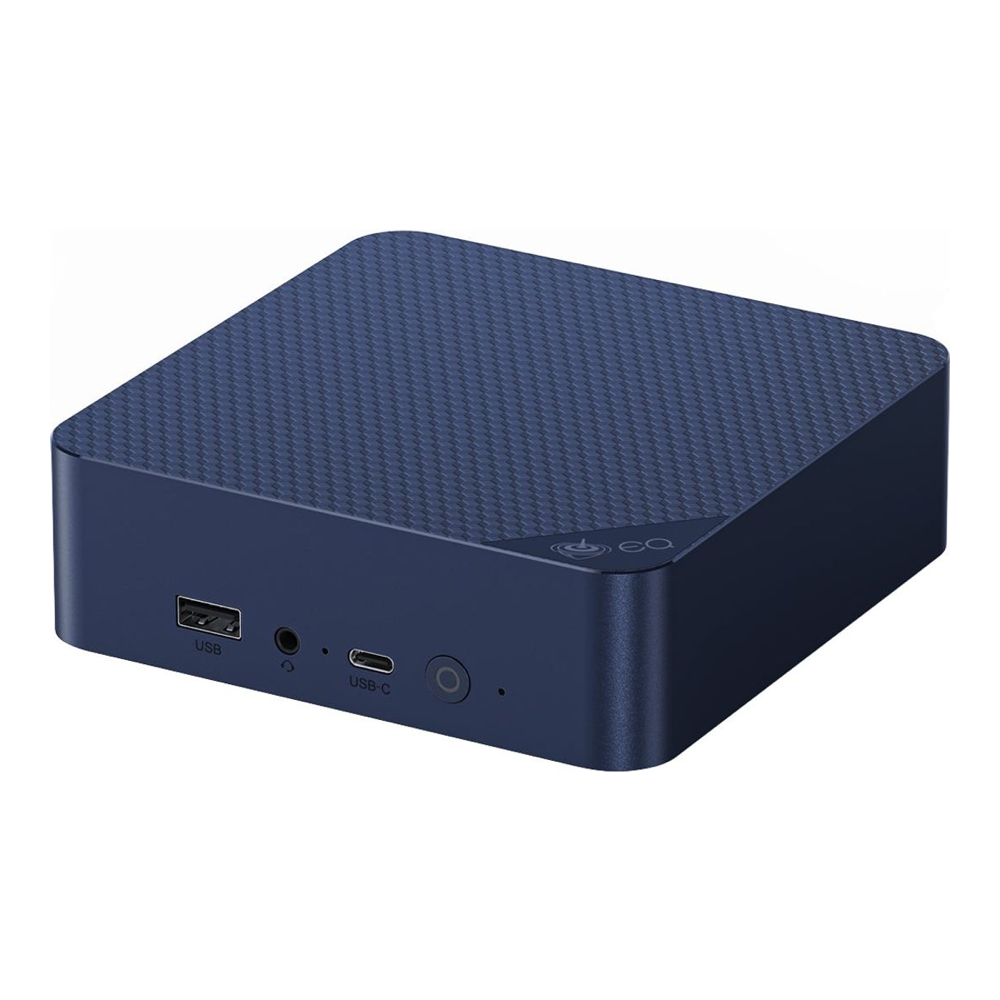 Beelink EQ14 N150 mini PC with dual M.2 slots used as a Frigate NVR host