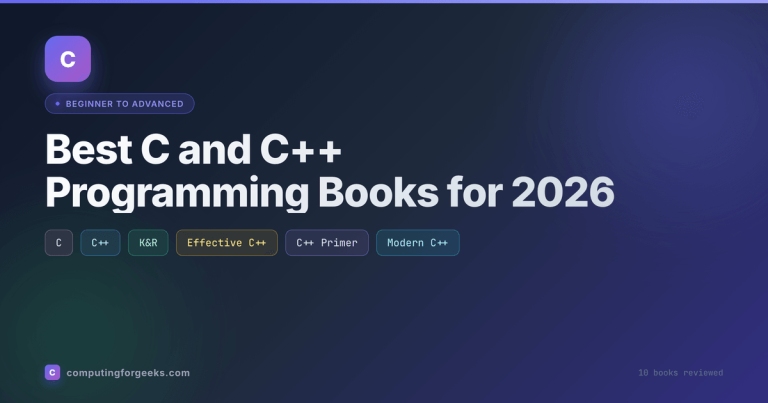 Best C and C++ Programming Books for 2026 (Beginner to Advanced)