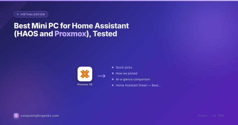 Best Mini PC for Home Assistant (HAOS and Proxmox), Tested