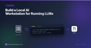 Local AI workstation build guide for running LLMs with Ollama