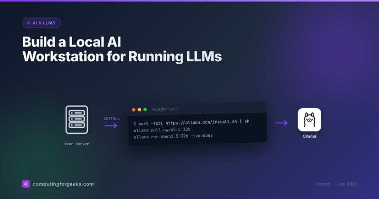 Build a Local AI Workstation for Running LLMs