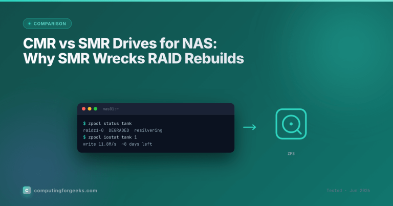 CMR vs SMR Drives for NAS: Why SMR Wrecks RAID Rebuilds
