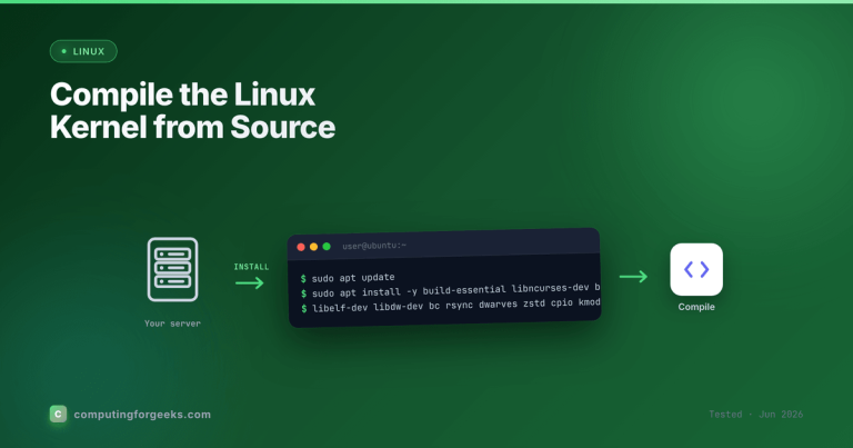 Compile the Linux Kernel from Source