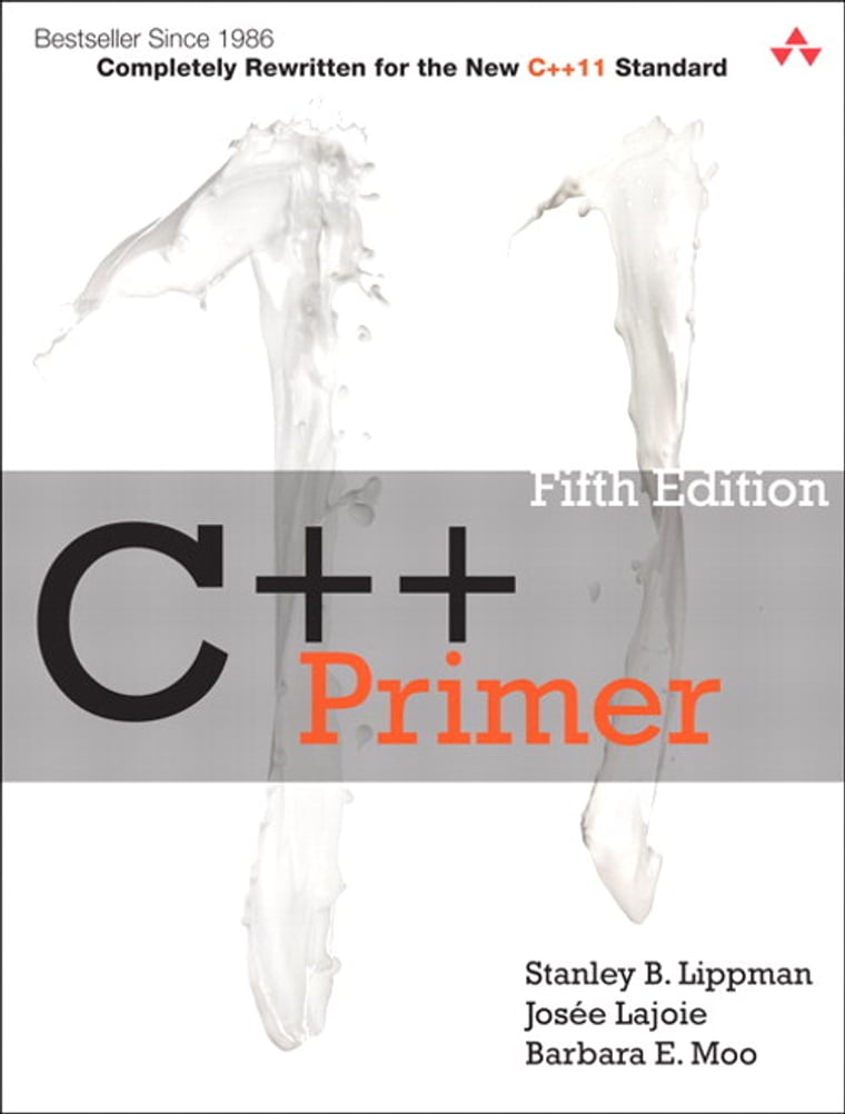 C++ Primer 5th Edition book cover by Stanley Lippman Josee Lajoie and Barbara Moo