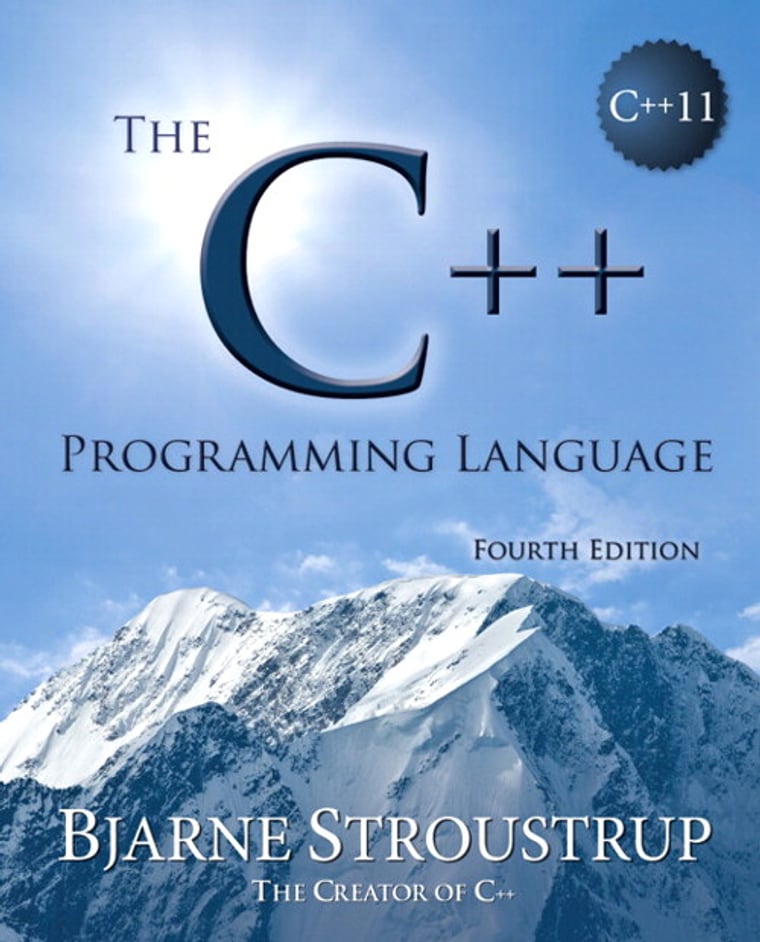 The C++ Programming Language 4th Edition by Bjarne Stroustrup book cover