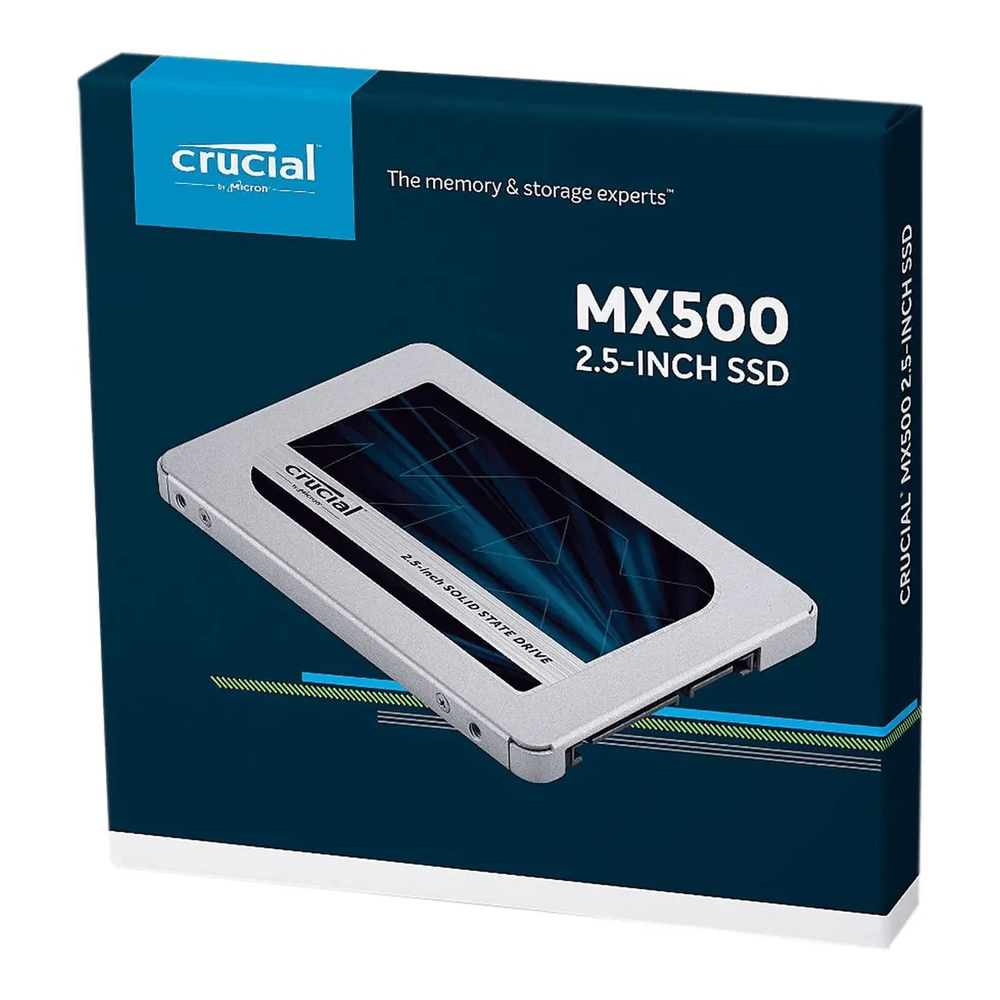 Crucial MX500 1TB 2.5-inch SATA SSD, a reliable budget boot and OS drive for a server or homelab