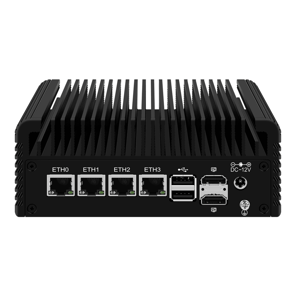 CWWK N100 fanless 4-port i226-V 2.5GbE firewall mini PC