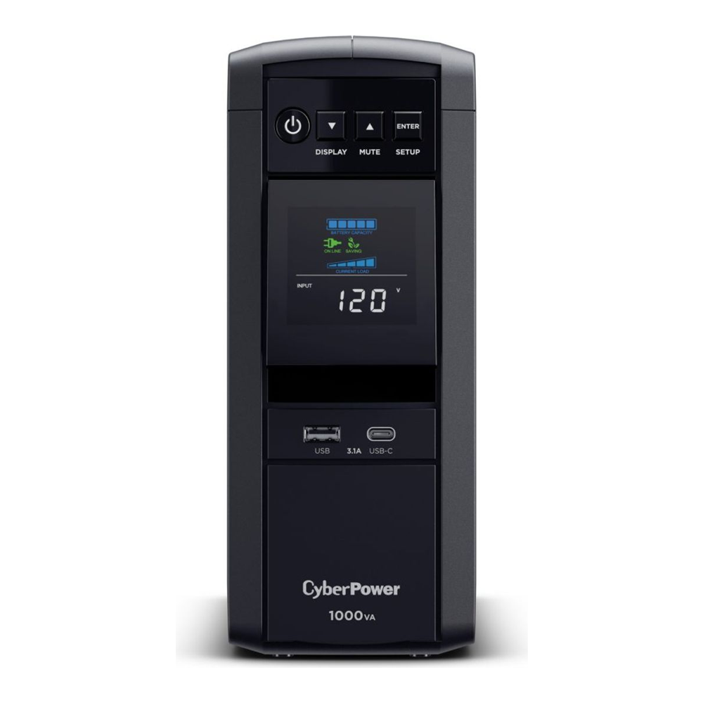 CyberPower CP1000PFCLCD 1000VA pure sine UPS for a NAS