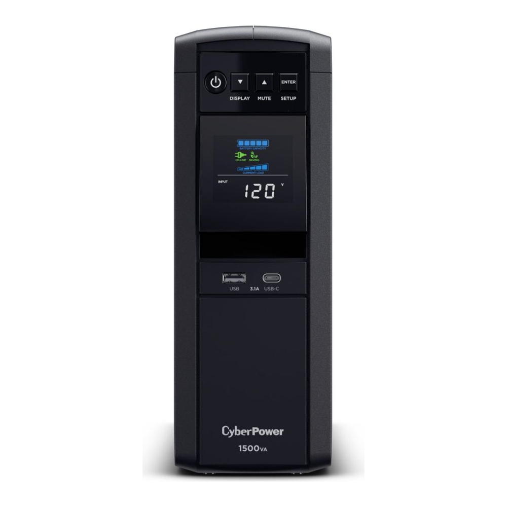 CyberPower CP1500PFCLCD 1500VA pure sine wave UPS for a homelab