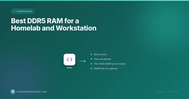 Best DDR5 RAM for a Homelab and Workstation