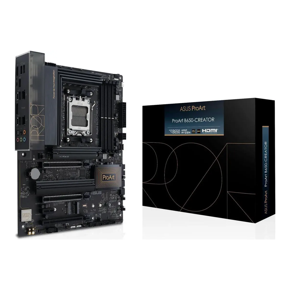 Build a Linux DevOps Workstation 1 ASUS ProArt B650-Creator AM5 motherboard with ECC UDIMM support and three M.2 slots for a Linux DevOps workstation