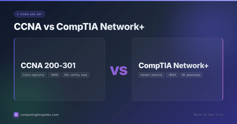 CCNA vs CompTIA Network+: Which to Take First?