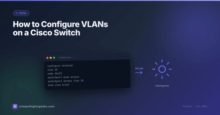 How to Configure VLANs on a Cisco Switch