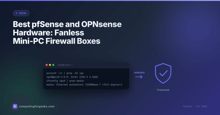 Best pfSense and OPNsense Hardware: Fanless Mini-PC Firewall Boxes