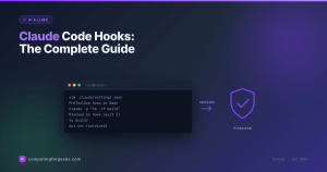 Claude Code hooks configured in settings.json blocking a dangerous command