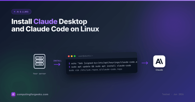 Install Claude Desktop and Claude Code on Linux