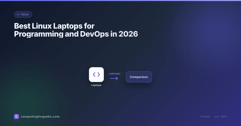 Best Linux laptops for programming and DevOps in 2026 comparison