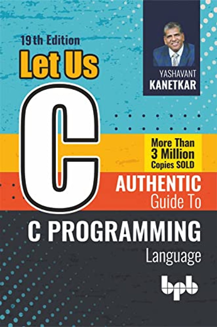 Let Us C book cover by Yashavant Kanetkar