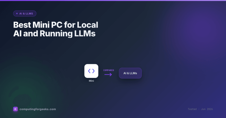 Best Mini PC for Local AI and Running LLMs
