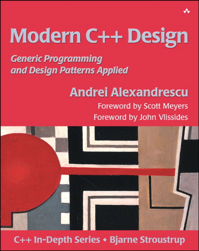 Modern C++ Design Generic Programming and Design Patterns Applied by Andrei Alexandrescu book cover