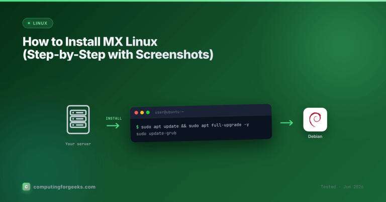 How to Install MX Linux (Step-by-Step with Screenshots)
