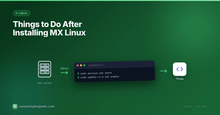 Things to Do After Installing MX Linux