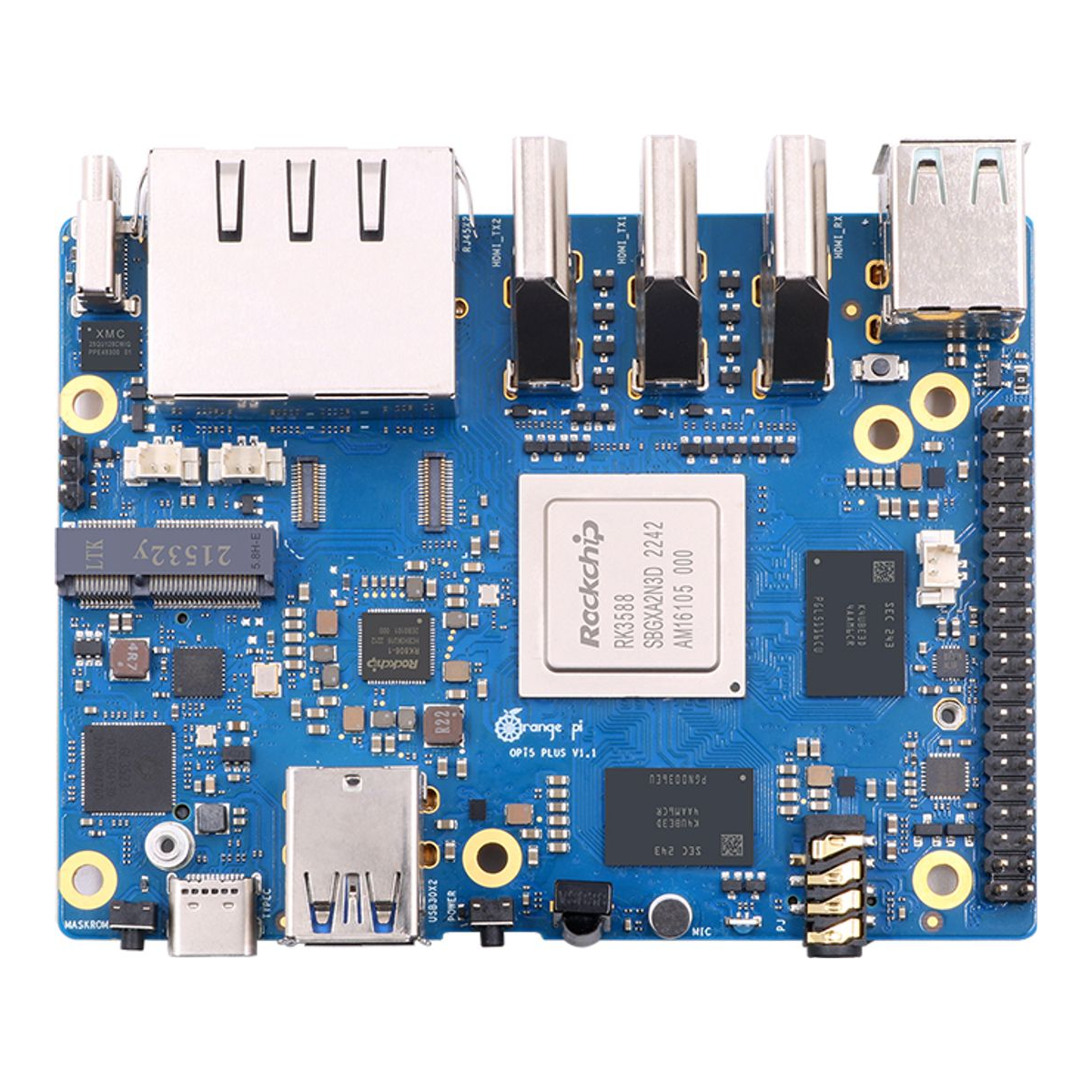 Best Raspberry Pi 5 Kits and SBC Alternatives 4 Orange Pi 5 Plus RK3588 octa-core SBC with M.2 NVMe slot and 2.5GbE as a Raspberry Pi alternative