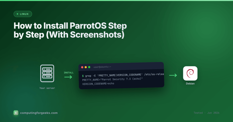 How to Install ParrotOS Step by Step (With Screenshots)