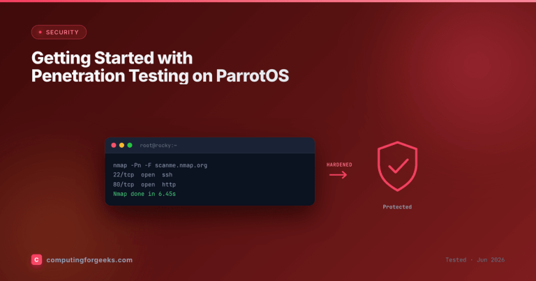 Getting Started with Penetration Testing on ParrotOS