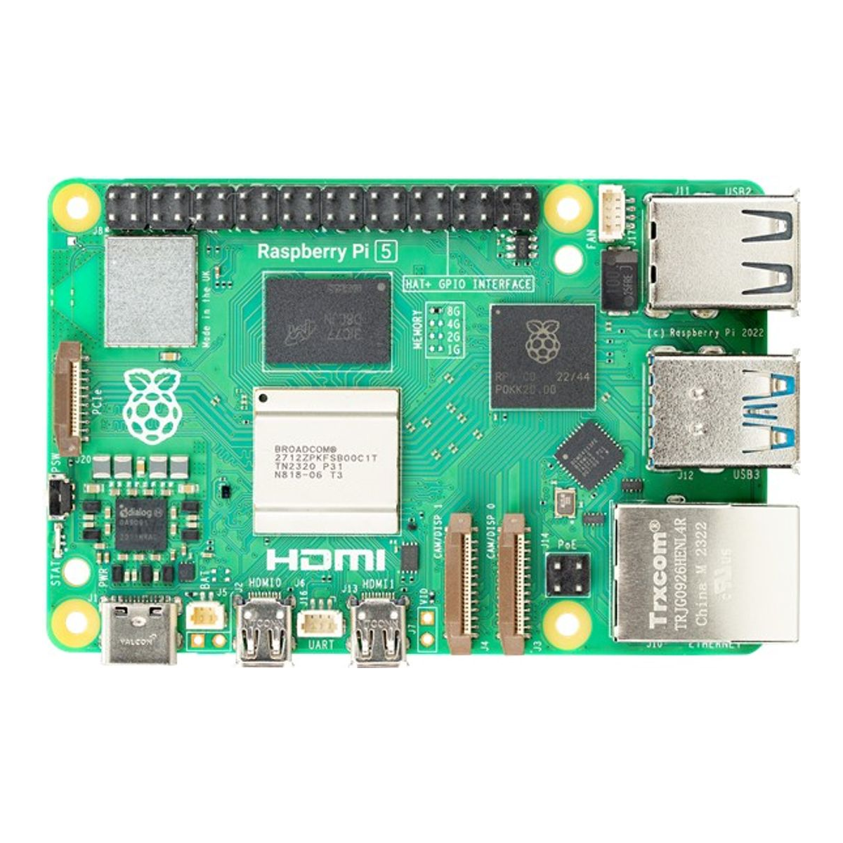 Best Raspberry Pi 5 Kits and SBC Alternatives 2 Raspberry Pi 5 16GB board with BCM2712 quad-core CPU for heavier workloads