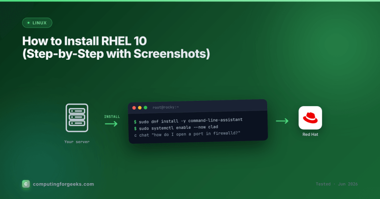 How to install RHEL 10.2 step by step with screenshots