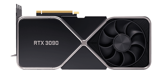 NVIDIA GeForce RTX 3090 Founders Edition graphics card, 24GB used GPU for local LLMs