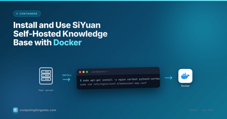 Install and Use SiYuan Self-Hosted Knowledge Base with Docker