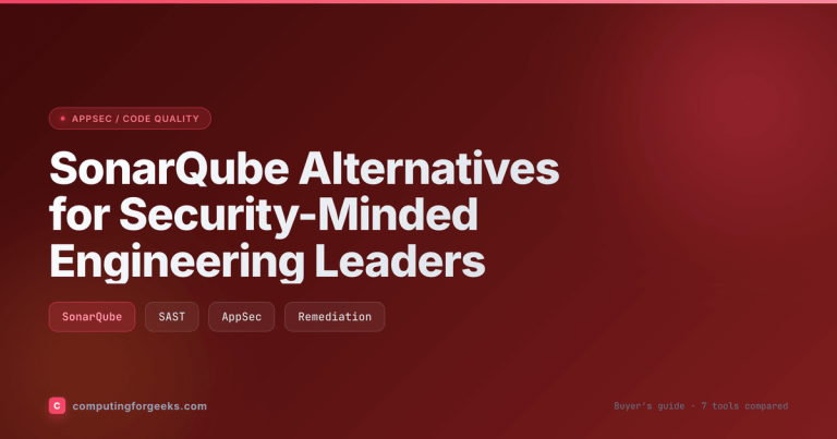 SonarQube Alternatives for Security-Minded Engineering Leaders