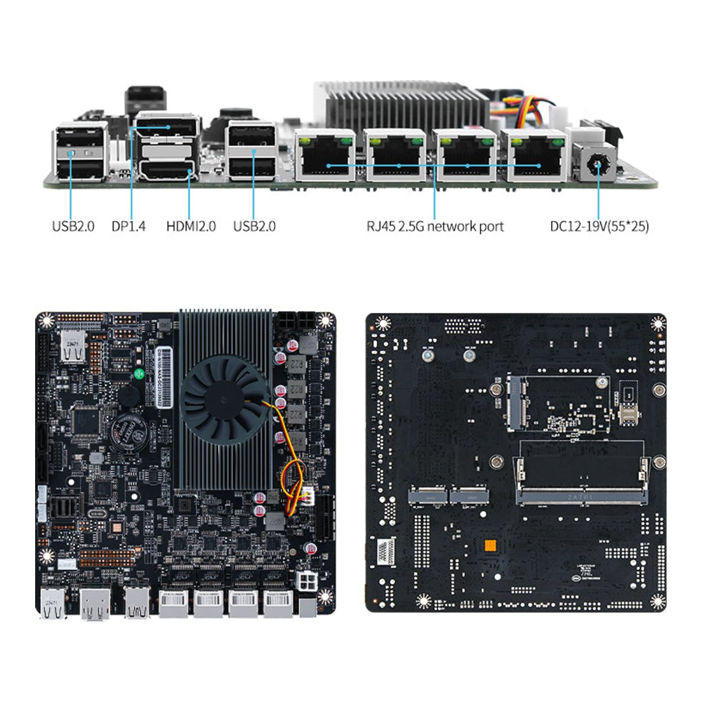 Build a DIY NAS with TrueNAS or Unraid on a Mini PC 2 CWWK Intel i3-N305 six-bay NAS motherboard with four 2.5GbE ports for a DIY NAS