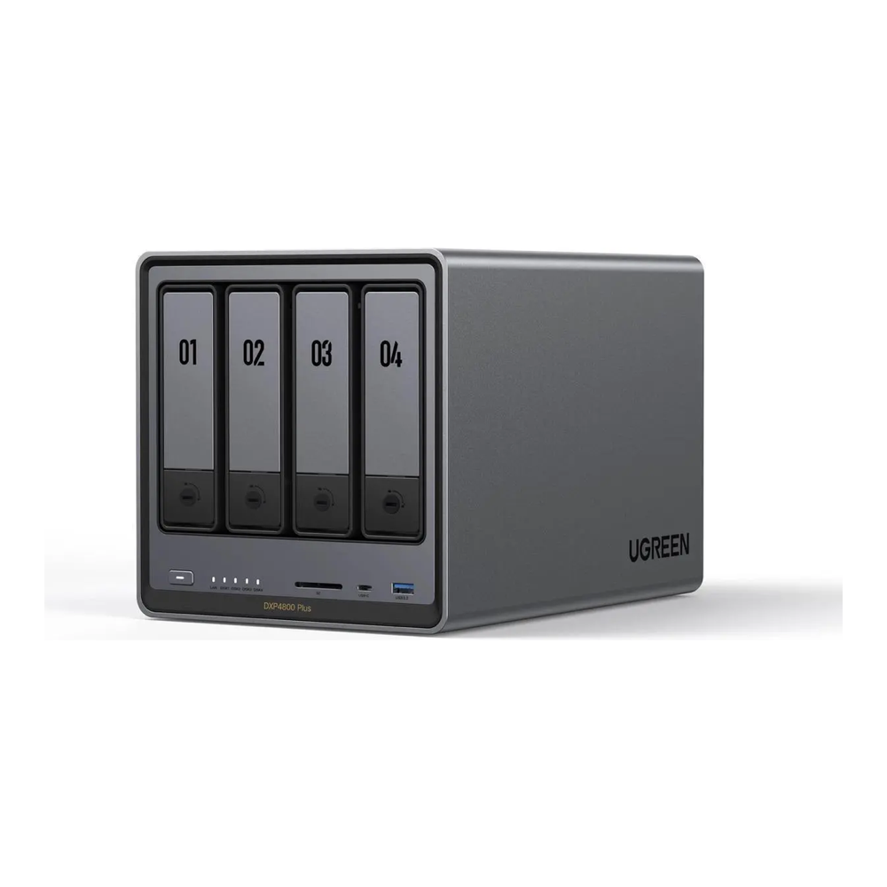 Build a DIY NAS with TrueNAS or Unraid on a Mini PC 6 UGREEN NASync DXP4800 Plus four-bay NAS that can run TrueNAS or Unraid