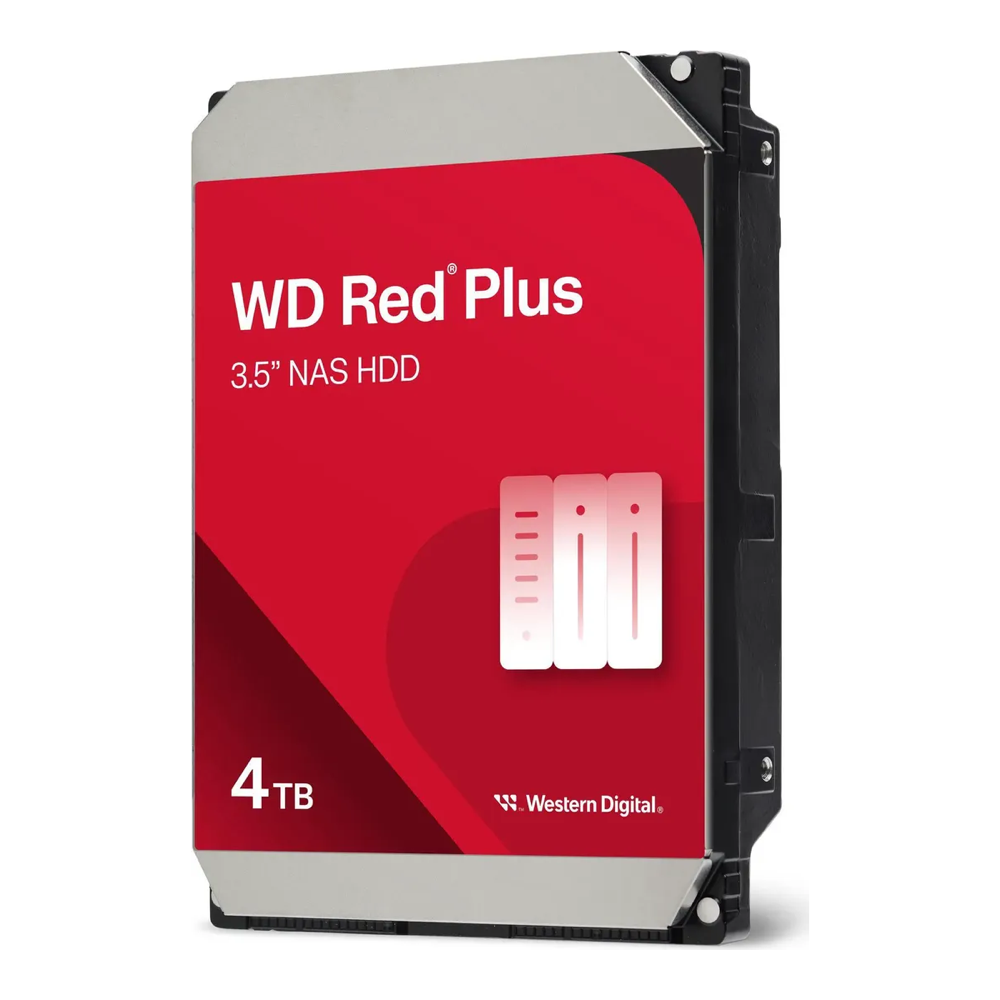 Best NAS Hard Drives for 2026: WD Red Pro vs Seagate IronWolf 5 WD Red Plus 4TB CMR NAS hard drive WD40EFPX