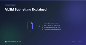 VLSM Subnetting Explained: How to Subnet by Host Requirements