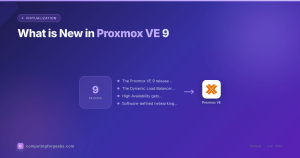 What is New in Proxmox VE 9