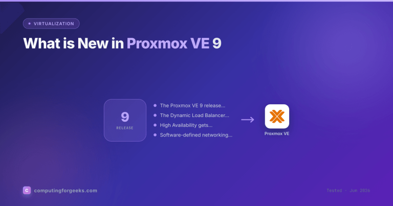 What is New in Proxmox VE 9